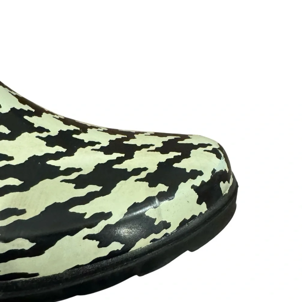Houndstooth Women's Rain Boots